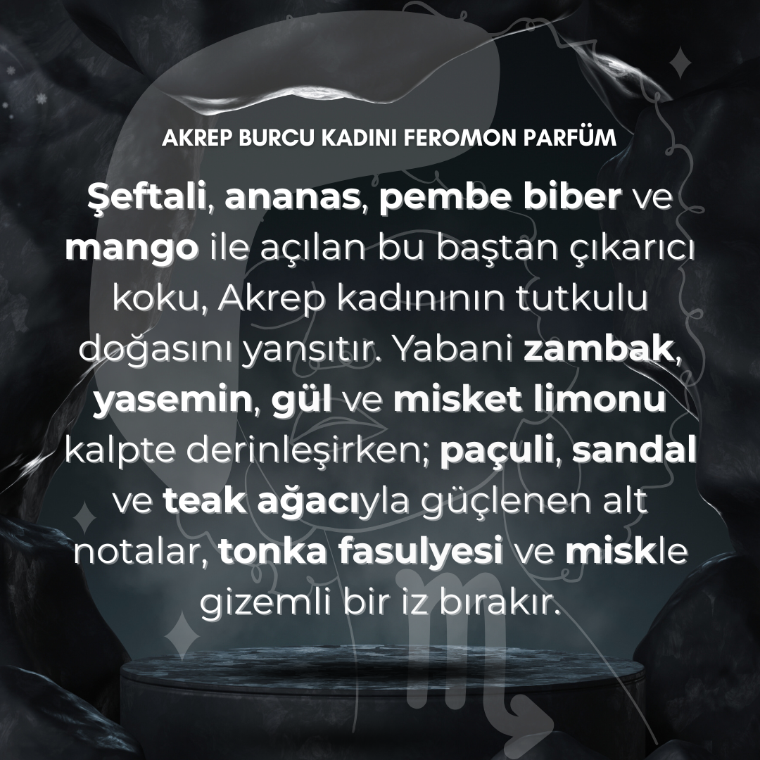 Fi Noemi Akrep Burcu Kadını Feromon Parfüm 50 ml