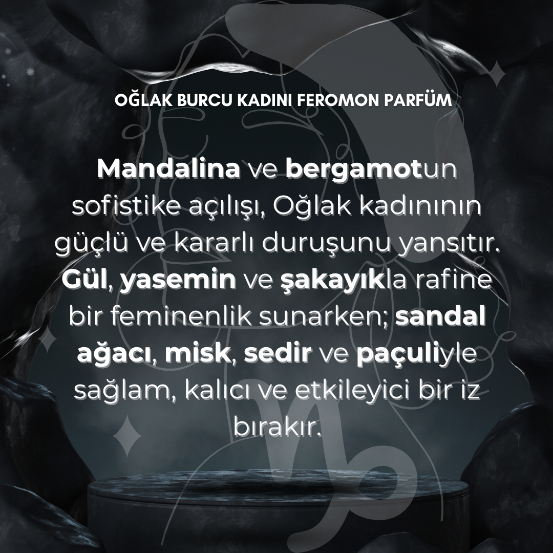 Fi Noemi Oğlak Burcu Kadını Feromon Parfüm