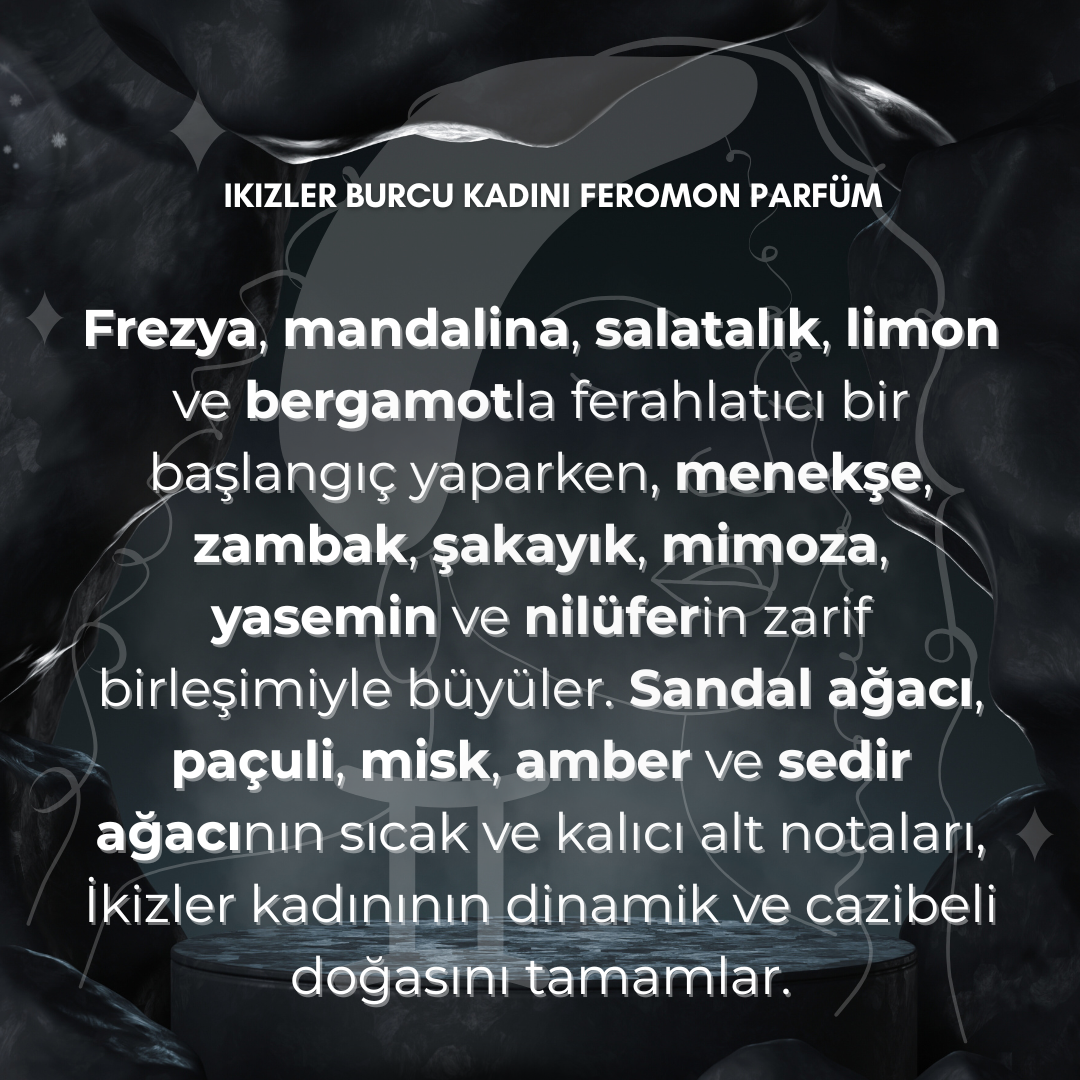 Fi Noemi İkizler Burcu Kadını Feromon Parfüm