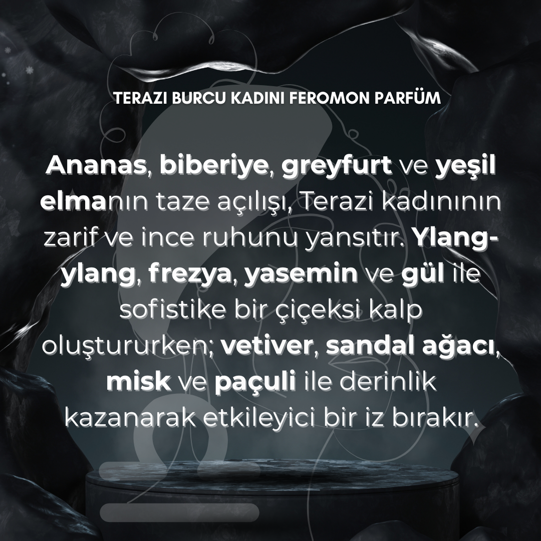 Fi Noemi Terazi Burcu Kadını Feromon Parfüm 50 ml